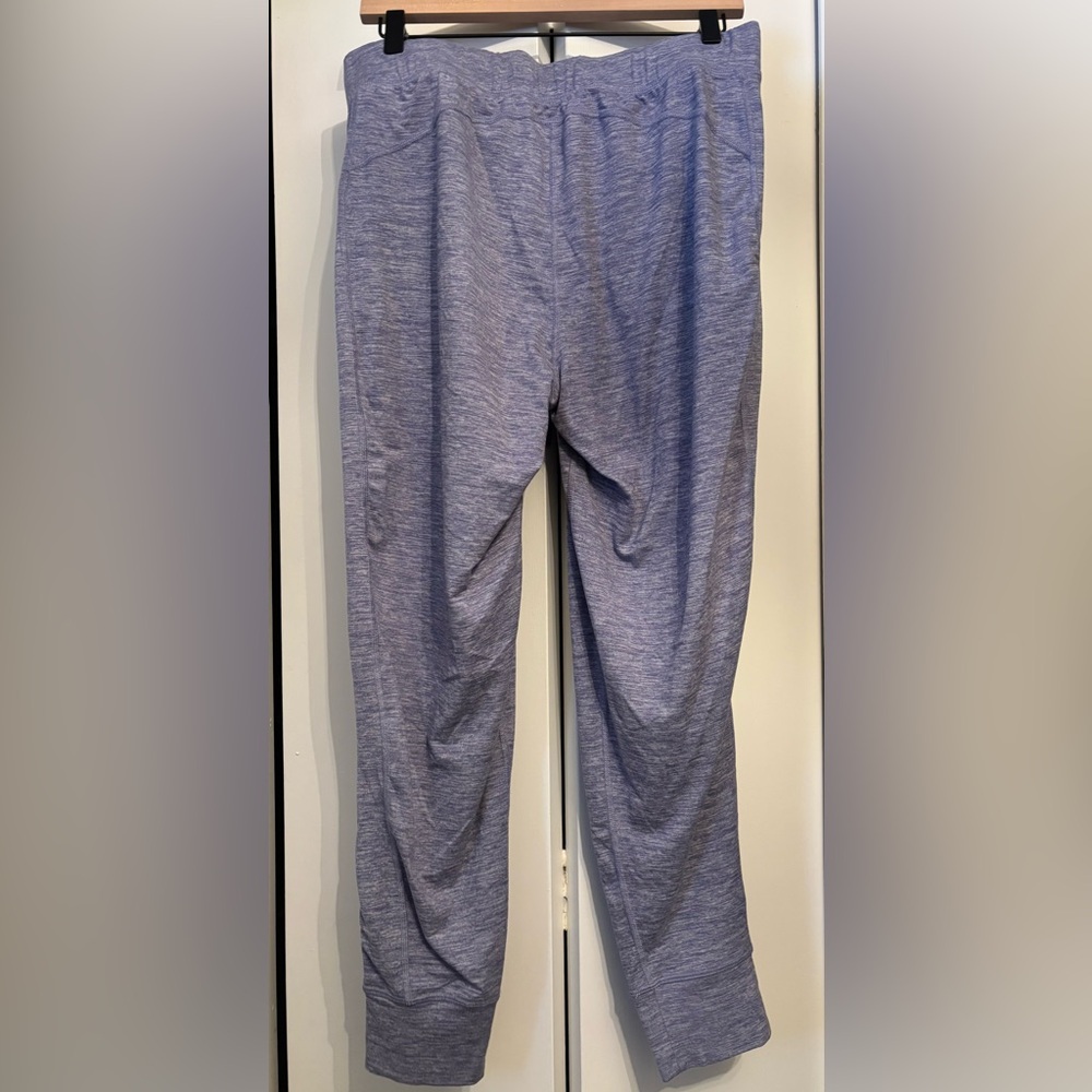 GAP Purple Spacedye Brushed Tech Jersey Jogger. Sz Medium - Picture 3 of 5